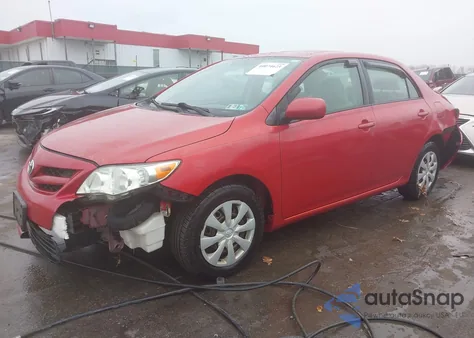 2011 Toyota Corolla Le из США, поврежденный, VIN JTDBU4EE6BJ093516